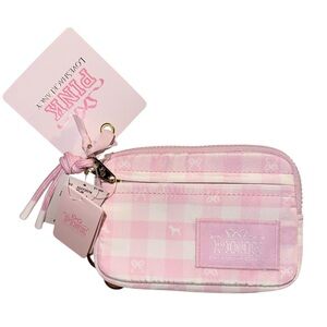 PINK x LoveShackFancy Zip Cardcase Icon Gingham